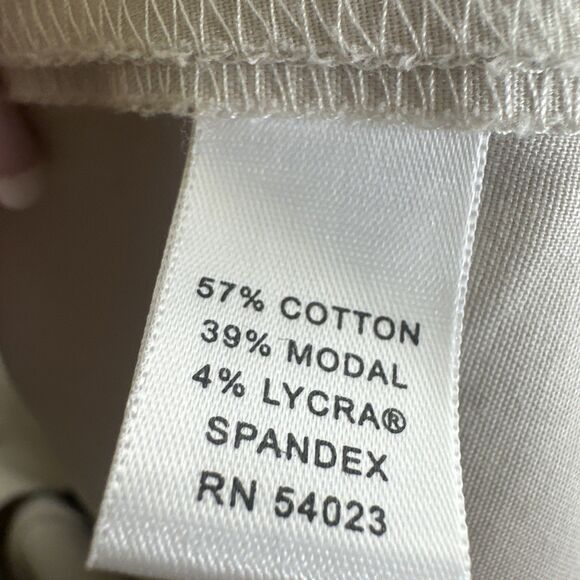 Banana Republic Women's Size 4 Khaki Stretch Pockets Khaki Pencil Skirt - Picture 6 of 7